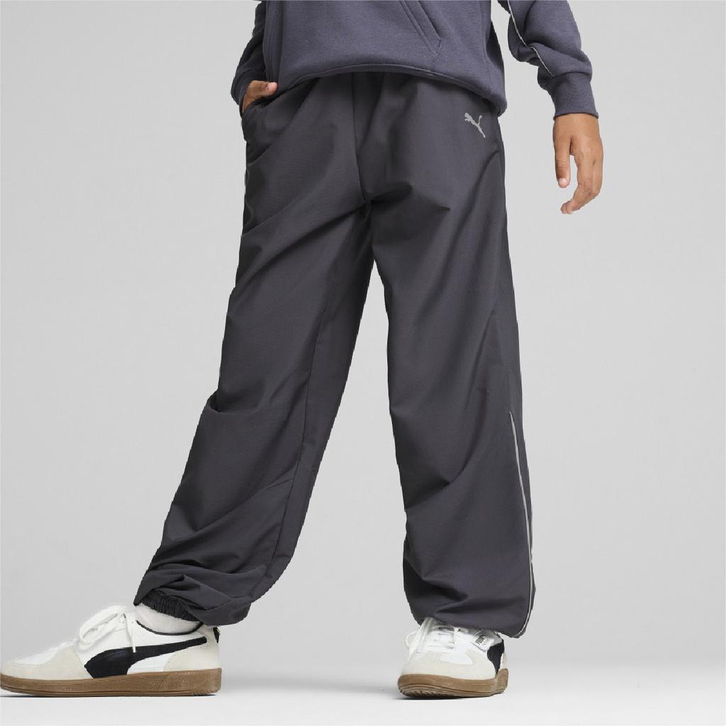 Puma Knitted Sports Pants Martian Sunset Comfortable Simple Versatile Mid Waist Kids bottoms 626464-69