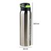 500Ml Bicycle Water Bottle Vacuum Stainless Steel Cycling Water Bottle Double Walled Simple Thermo Mug Insulated With Straw