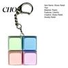 Creative Keyboard Fidget Colorful Toys Mechanical Button Clicker Keychain Stress Relief Decompress Toy for Adults Work Anxiety Study