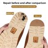 Non-slip Thickened Sneakers Leather Shoes with Wear-resistant Repair Sole Accessories Heel Wear Stripes Semi-circular Partial Sticker