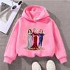 Adorable Kids Christmas Hoodie with Cute Anime Girls Design HUNTRIX Perfect for Festive Season