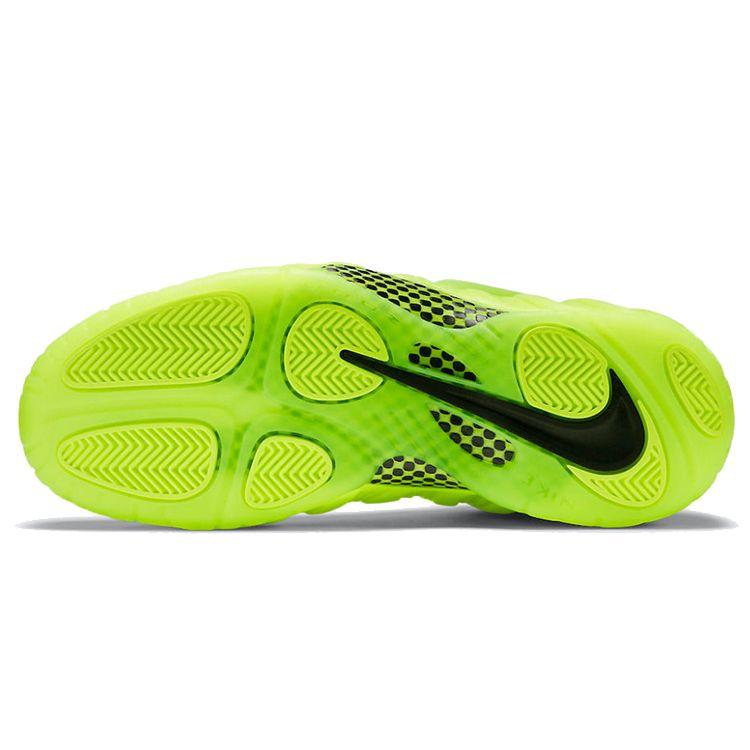 Nike Chaussures de Basketball Rétro Montantes Foamposite Pro Volt Réédition 2021 Baskets Homme Vert Fluorescent 624041-700(2021)