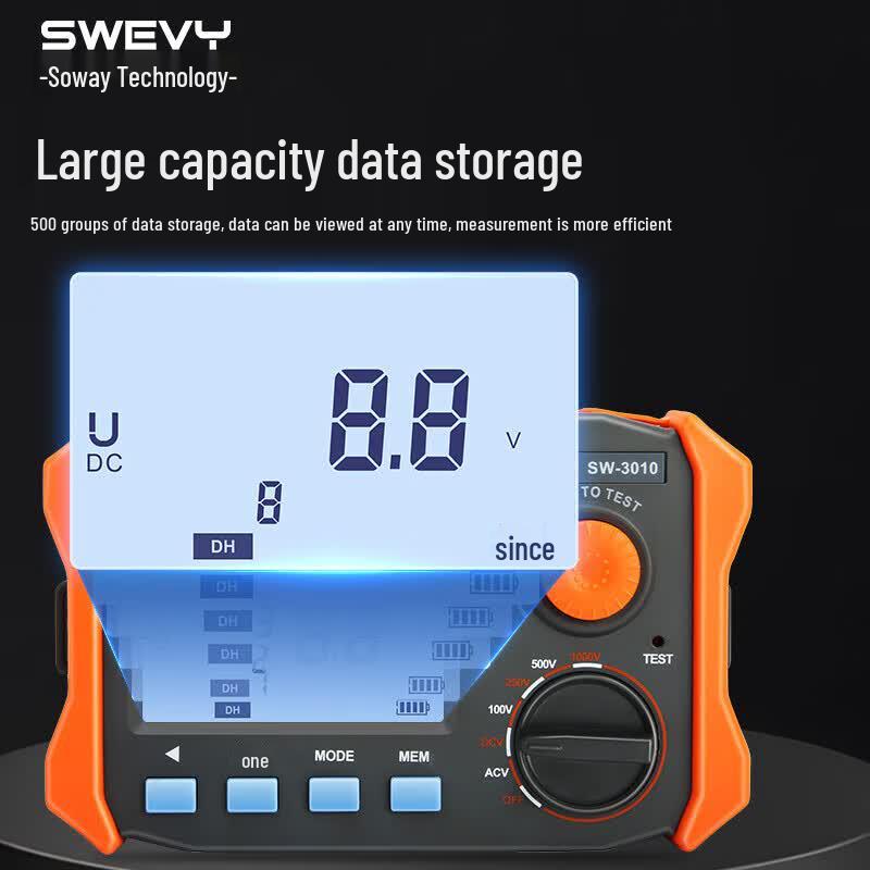 Suwei SW3010 Digital Insulation Resistance Tester (CN version)