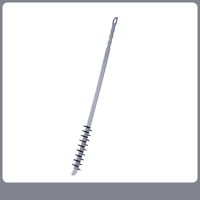 

1Pc Washing Machine Cleaning Brush For Inner Cylinder Of Drum Special Cleaning Tool With Long Hair Household Cleaning сірий колір