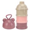 3 Schichten Babymilchpulver-Portionierer Abnehmbar Tragbar Stapelbar Drehbar Baby-Snack