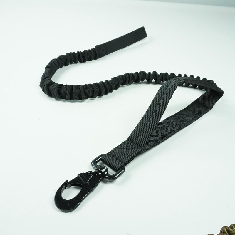 Tactical Nylon Dog & Cat Collar with Training Leash and Elizabethan Ornament