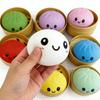 Glitter Dumpling Glitter Dumpling Squishy with Box Dumplings Sensory Squeeze Toy for Stress Relief