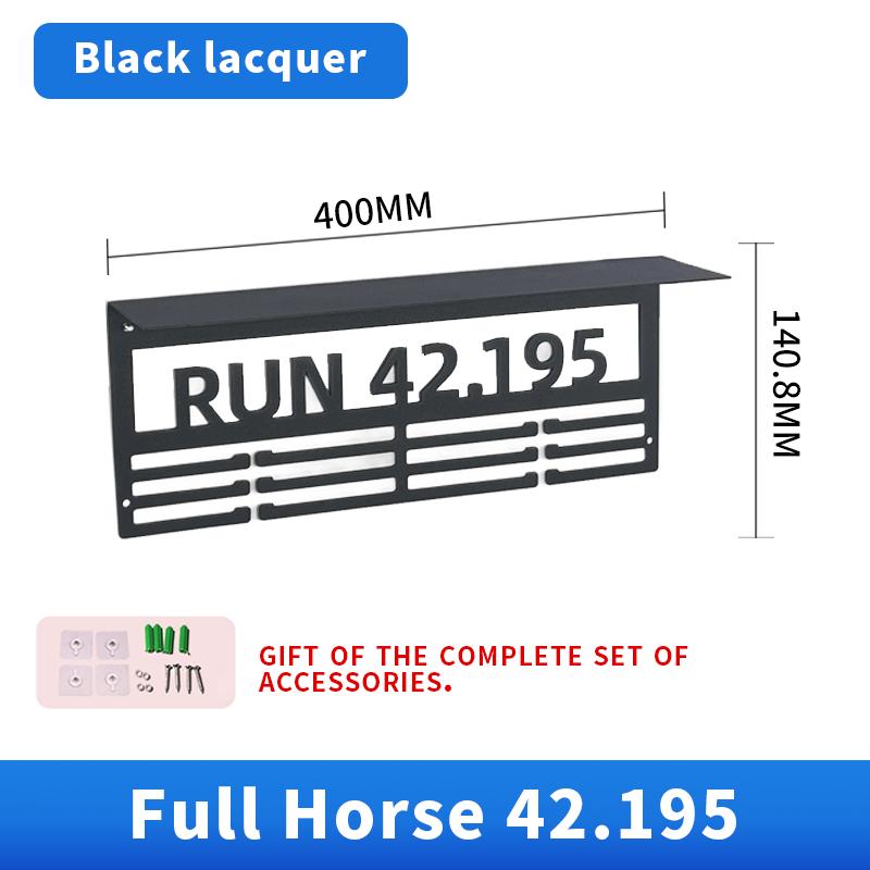 Factory Direct Custom Large Wall Hanger Metal Medal Display Rack for Bulk Medals & Awards Storage