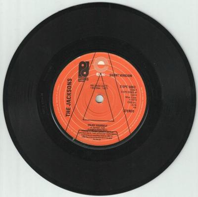 7inch Record JACKSONS - Enjoy Yourself SEPC5063PROMO Epic 1977 UK Soul/Funk Used