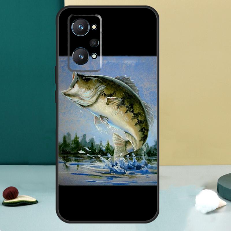 Bass Fishing For Realme GT 6T 5 6 GT 7 Pro C67 C75 C61 C55 C53 C51 C21Y C25S 10 11 12 13 14 Pro Plus Case