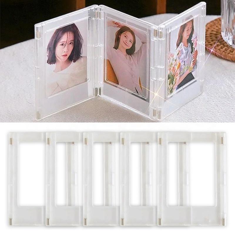 5/10 Stück 3-Zoll Magnetischer Fotorahmen für Fujifilm Instax Mini Polaroid Bilder Kühlschrank-Displaybild Für Küche Zuhause Geschenk