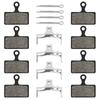 AHL Disc Brake Pads for Shimano M985 M988 M785 M666 M615 S700 CX77 R515 R517 (4 Pairs)