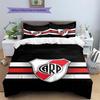 River Plate Pattern Bedding Set Quilt Cover Pillowcase Home Decor Gift (1 * Duvet Cover + 2 * Pillowcase, Without Core)