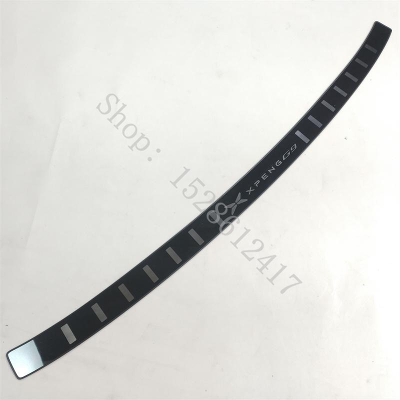 Per XPENG G9 2024 acciaio inossidabile auto Protezione paraurti posteriore Soglia Bagagliaio Piastra battitacco Finitura Accessori auto