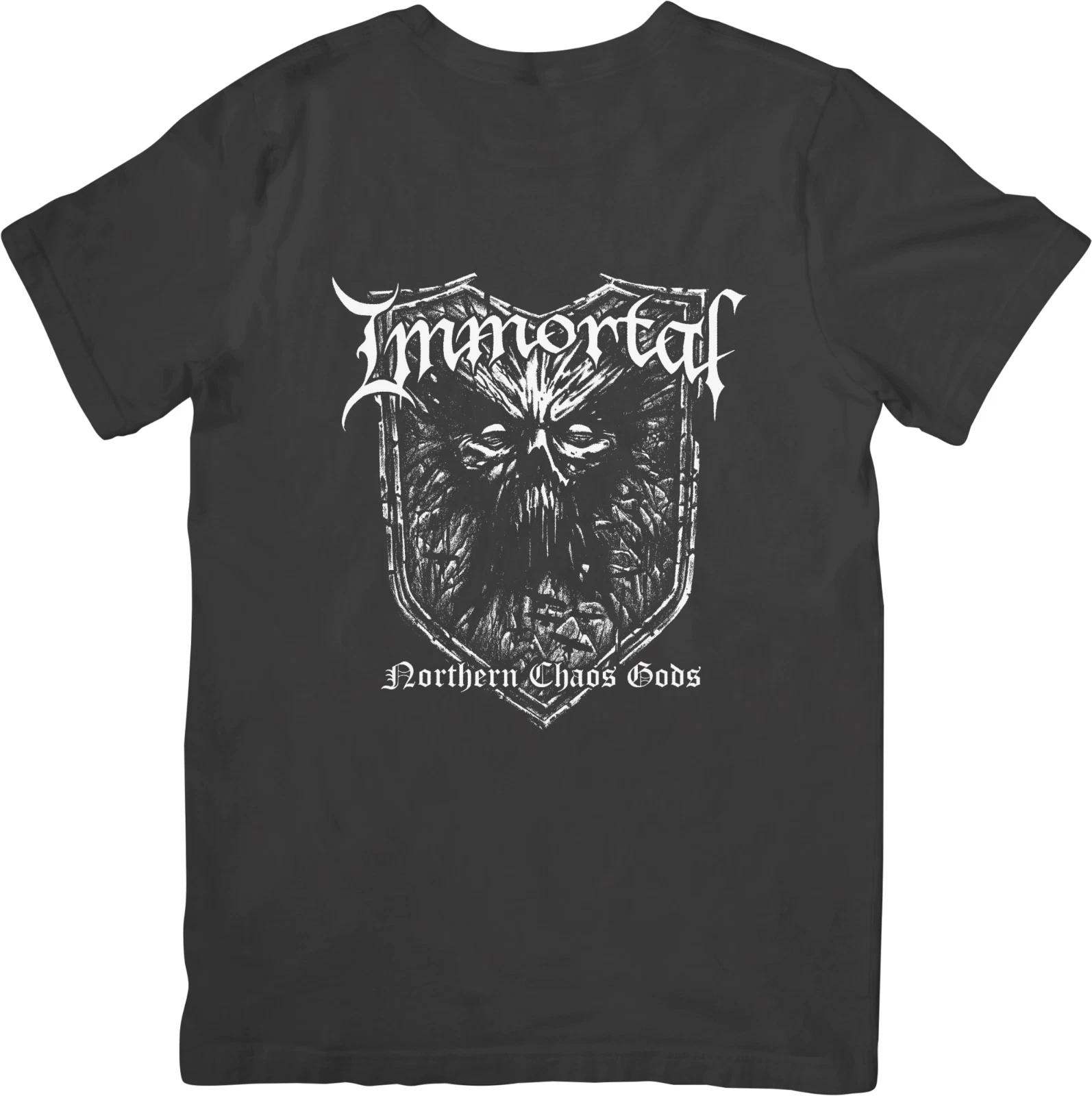

Immortal Music Unisex Fit for Men & Women Quality Cotton T-Shirt Black M