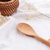 Japanese Style Tableware Mixing Flatware Soup Spoon Stirring Spoon Kitchen Utensil Wooden Spoon