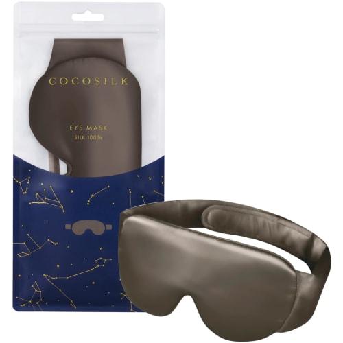 

COCOSILK Eye Mask, 100% Silk, 99.9% Light Blocking, Restful Sleep, Breathable, Pressure-Free, Lightweight, Unisex, Adjustable Size, Silk Eye Mask, Sle