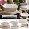 Qianxing 10-inch Ribbed Ceramic Large Soup Bowls