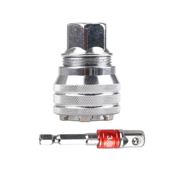 

Набор универсальных регулируемых торцевых ключей для работы одной рукой, многофункциональный привод 10-19 мм 2pcs