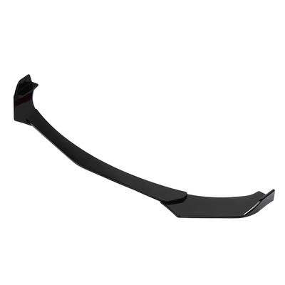 Universal Lip Body Kit for Cars Glossy Black ABS Front Lip Split Body Kit Spoiler Glossy Black Fits Universal