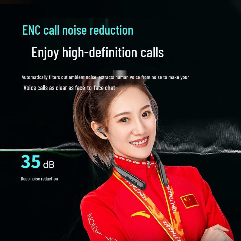 

OKSJ A20 Wireless Neckband Sports Bluetooth Earbuds