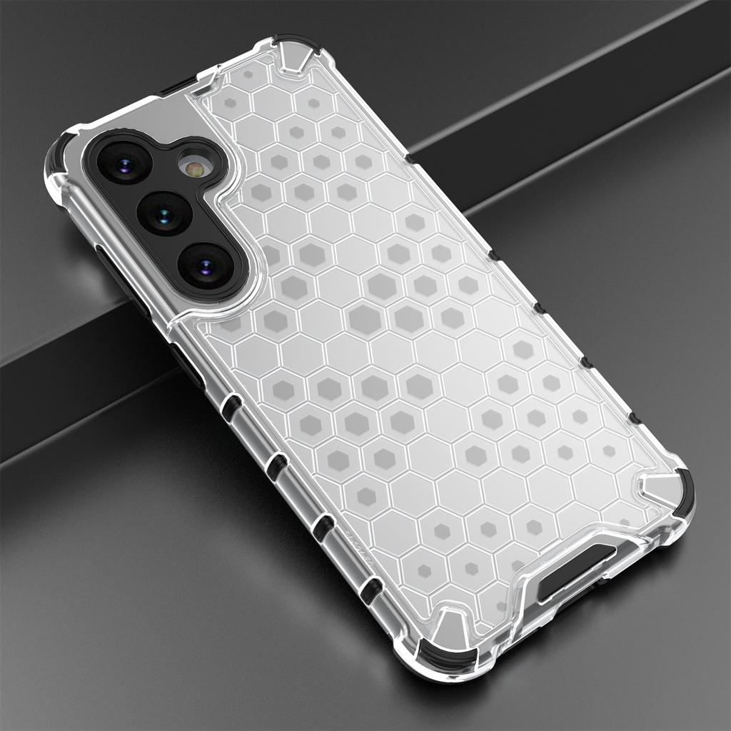 For Samsung Galaxy A36 5G Case PC+TPU Phone Cover Honeycomb Shape