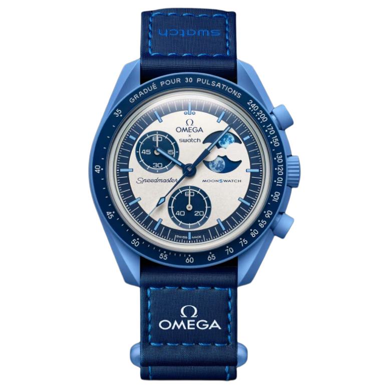 SWATCH Unisex 42mm White Watch SO33N700 SO33N700 White Dial