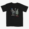 Rock Punk Band T Shirts Gorillaz Print Tops British Virtual Band Vintage Rock T Shirts Casual Loose Streetwear Fans Gift Unisex