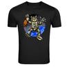 Space Cat Astronaut Floating In Space Graphic T-Shirt