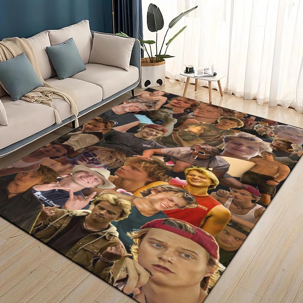 Rudy Pankow 27 Style New JJ Maybank Star Carpet Rug for Living Room Bedroom Home Sofa Decoration,Kids play Non-slip Floor Mat