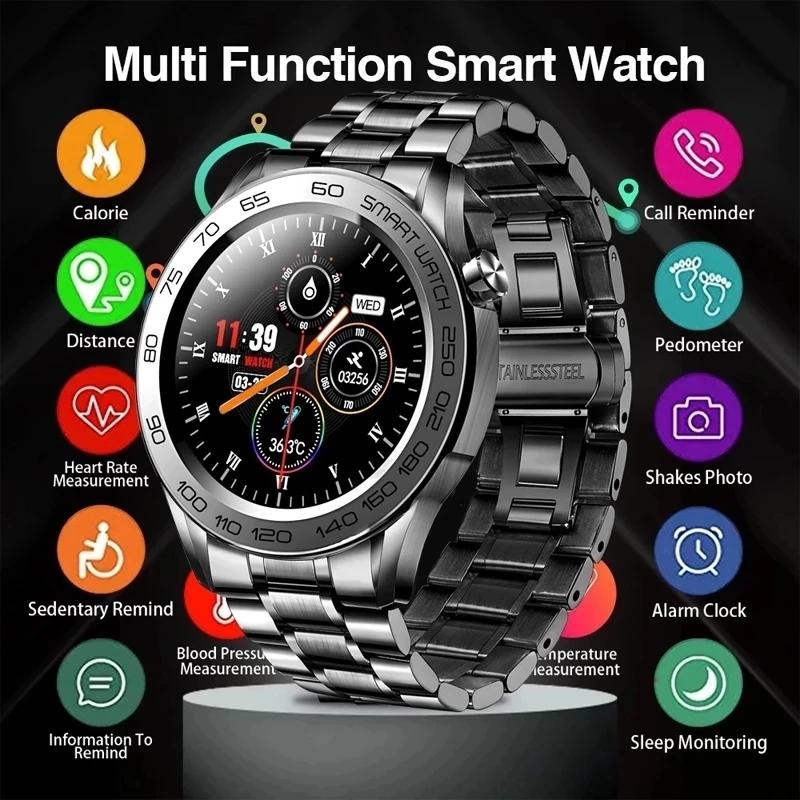 Reloj inteligente GPS Sport Track Recording Hombres Full Touch Relojes  fitness Termómetro Monitor de frecuencia cardíaca Smartwatch para hombres  comprar a buen precio — entrega gratuita, reseñas reales con fotos — Joom