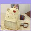 Bow Cute Cartoon Backpack For Teens With Nylon Material For Daily Use