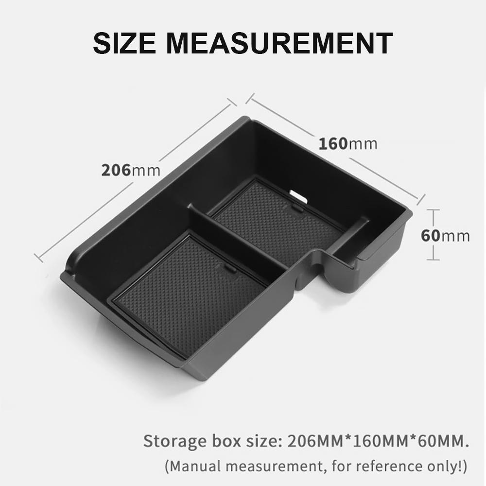 for BYD Seal U Sealion 6 Song Plus DM-i 2025 Right Hand Drive Armrest Storage Box ABS Car Organizer Tidying Auto Accessories
