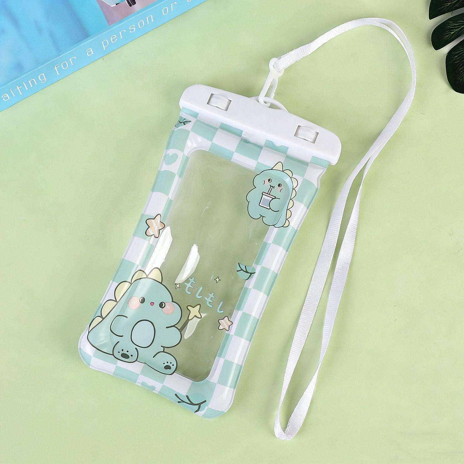 Cartoon Airbag Waterproof Phone Sleeve - Summer Touchscreen & Diving Ready Default Size