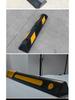 1m Durable Rubber-Plastic Parking Stopper – Anti-Collision Wheel Positioner