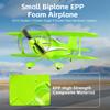 RC Airplane 4CH RC EPP Foam Fixed Wing Plane Glider 1504 Brushless Motor 6 Axis Gyro Remote Control Aircraft Model 2
