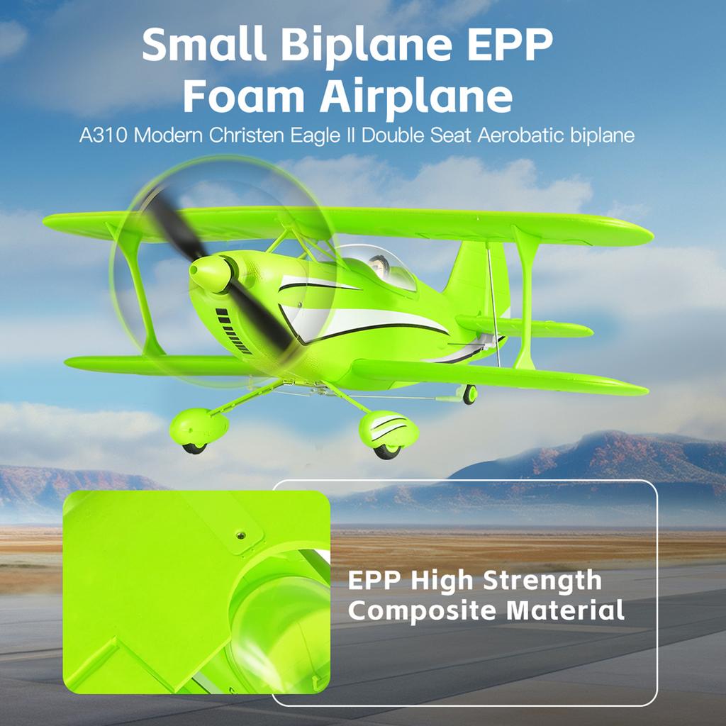 RC Airplane 4CH RC EPP Foam Fixed Wing Plane Glider 1504 Brushless Motor 6 Axis Gyro Remote Control Aircraft Model 2