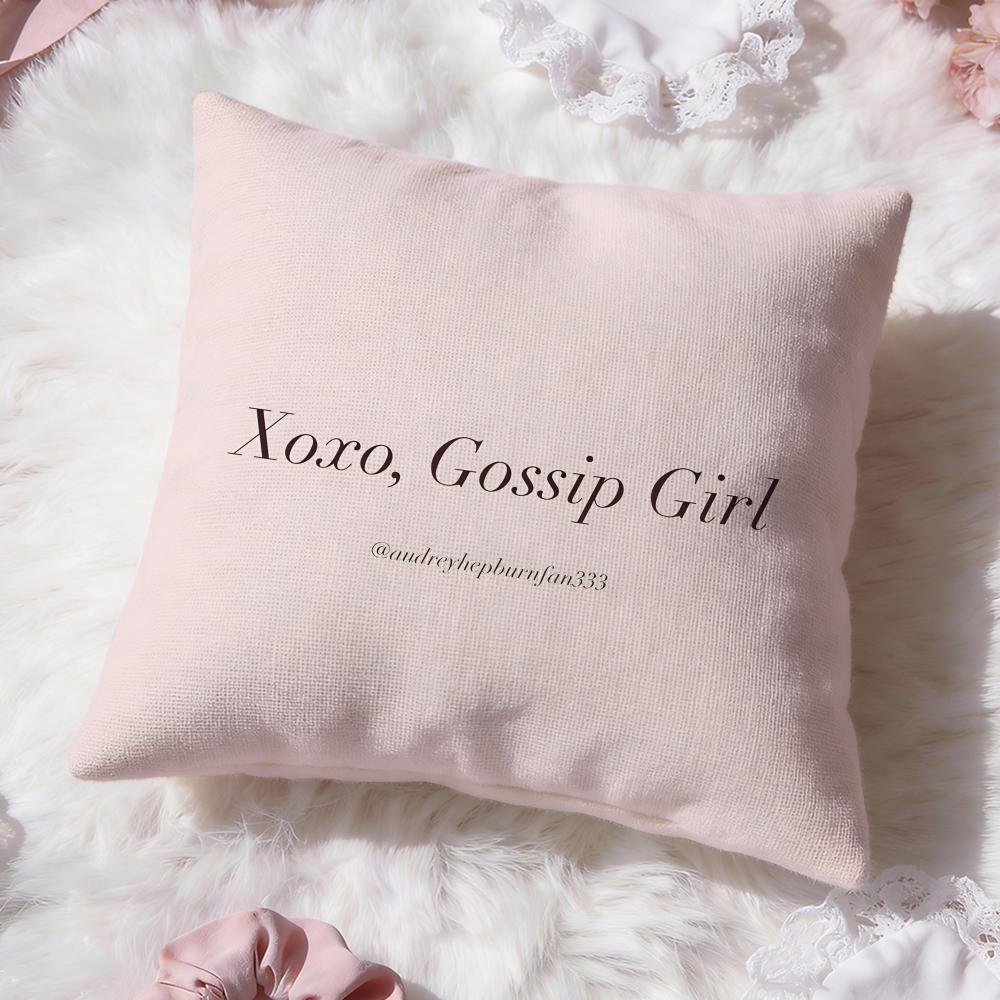 cool movie g-Gossip Girls Cushion Cover Premium Comfort Reversible Pillow Cove -Two in One Design for Any Room & Car Interior