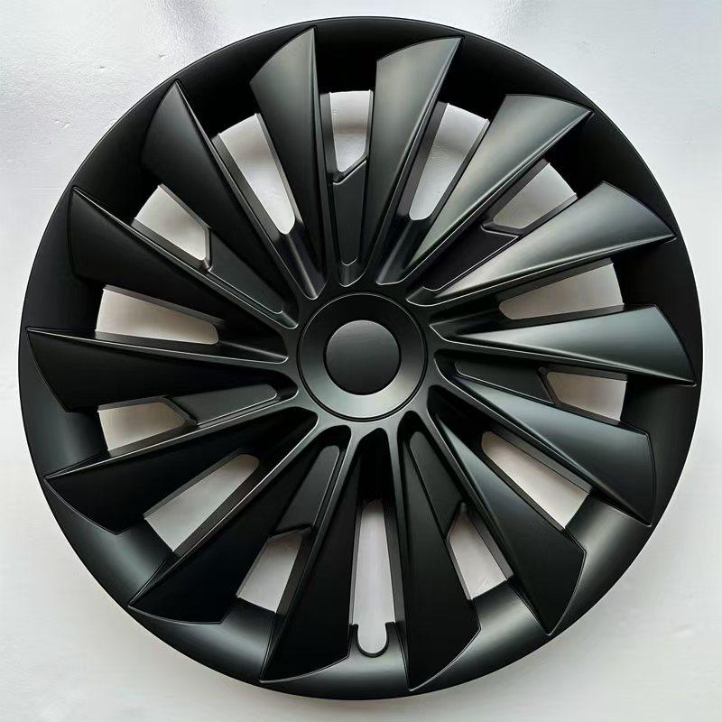 Compatible Wheel Covers for 19-24 Tesla Model 3/Y, 19-inch Full Coverage Protective Wheel Caps