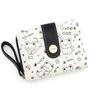 Japanese Cute Kitten Women's Wallet: Short Student Card Holder & Zipper Coin Purse