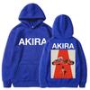 Anime Neo Tokyo Akira Hoodie Vintage Manga Movie Science Fiction Shotaro Kaneda Manga Long Sleeve Men's Loose