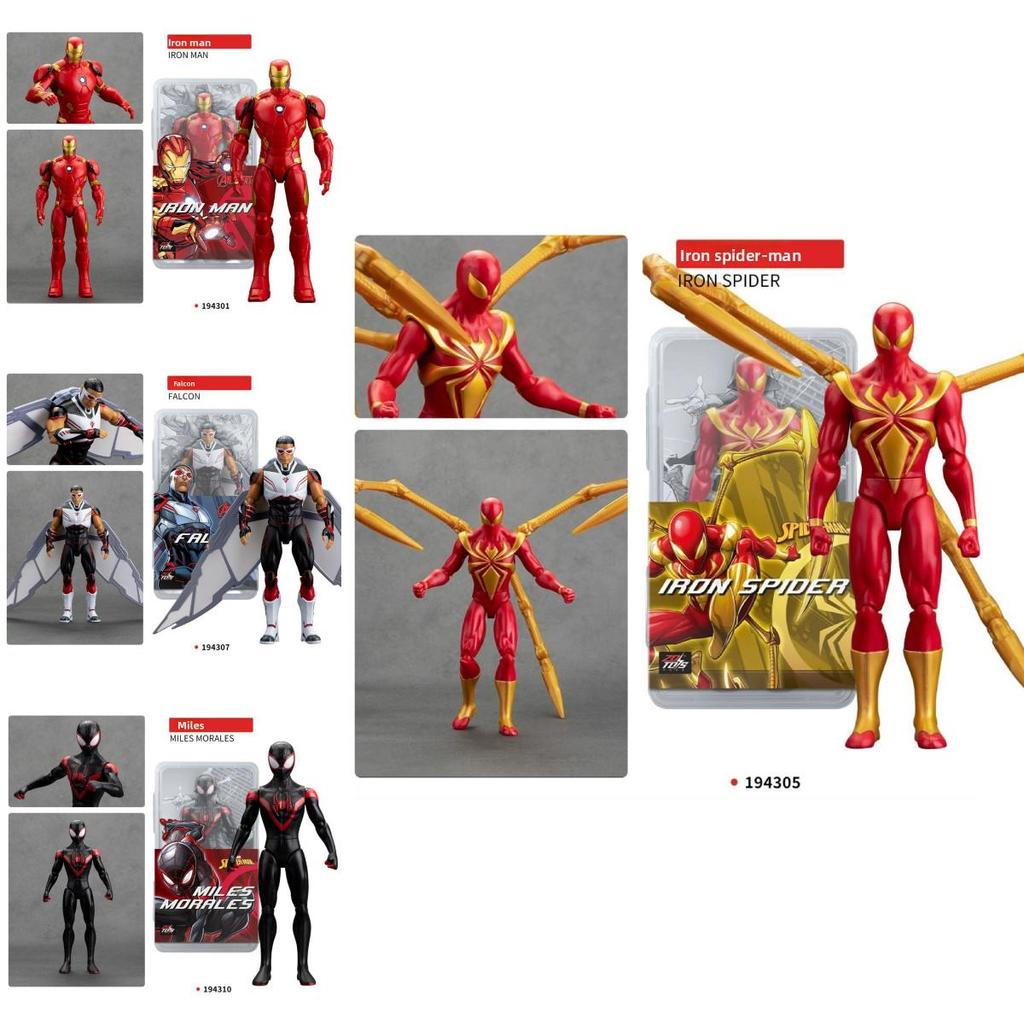 Marvel Avengers Pvc Toy Figures With Storage Box For Display And Gift Ideas