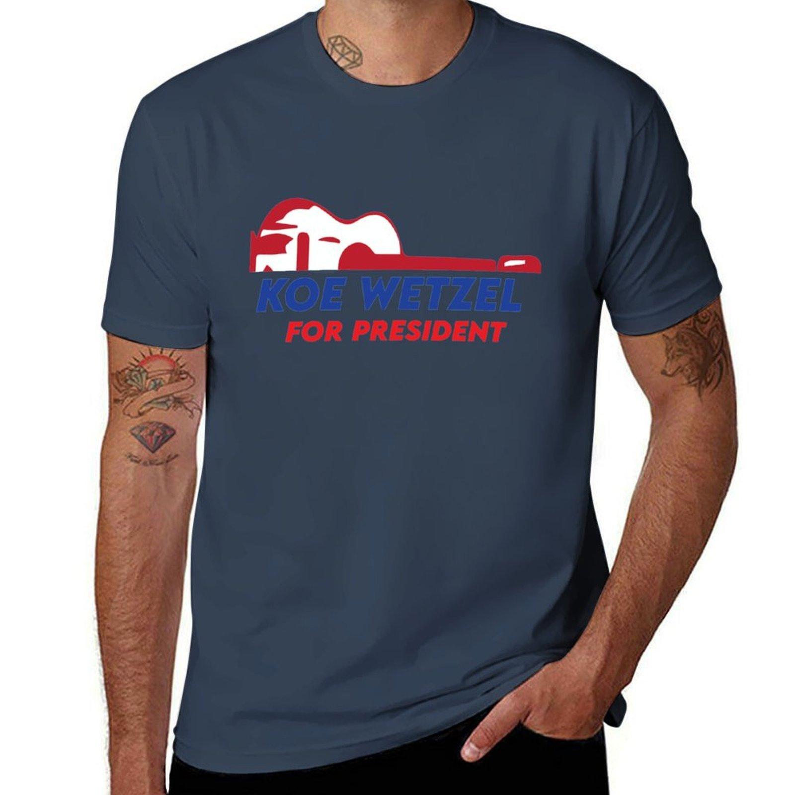 Koe Wetzel For President TShirt Retro Graphic Print TShirt S