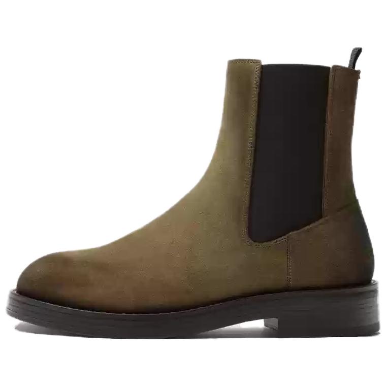 

Zara Fashion Distressed Short Chelsea Boots Men boots 12020420 42