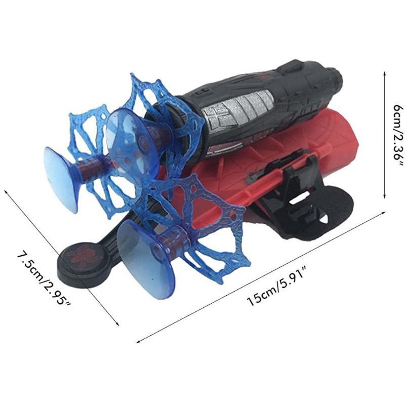 

Фигурка Человека-паука Игрушка Детская Пластиковая Косплей Перчатка Пусковое устройство Набор Герой Пусковое устройство Наручный Игрушечный Набор Веселые Игрушки Мальчик Детский Подарок 1 set