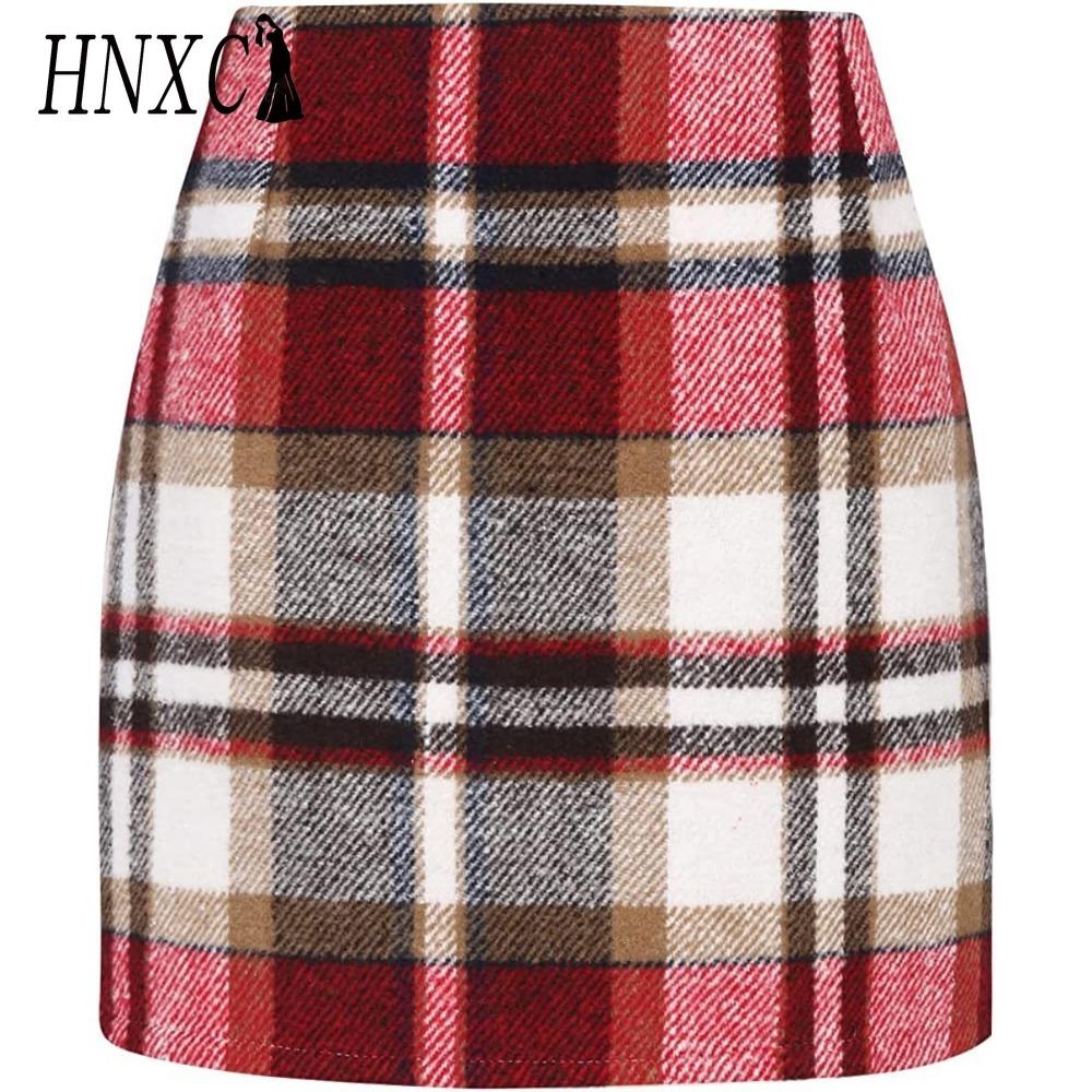 HNXC Damenmode Lässig Sommer Frühling Rock