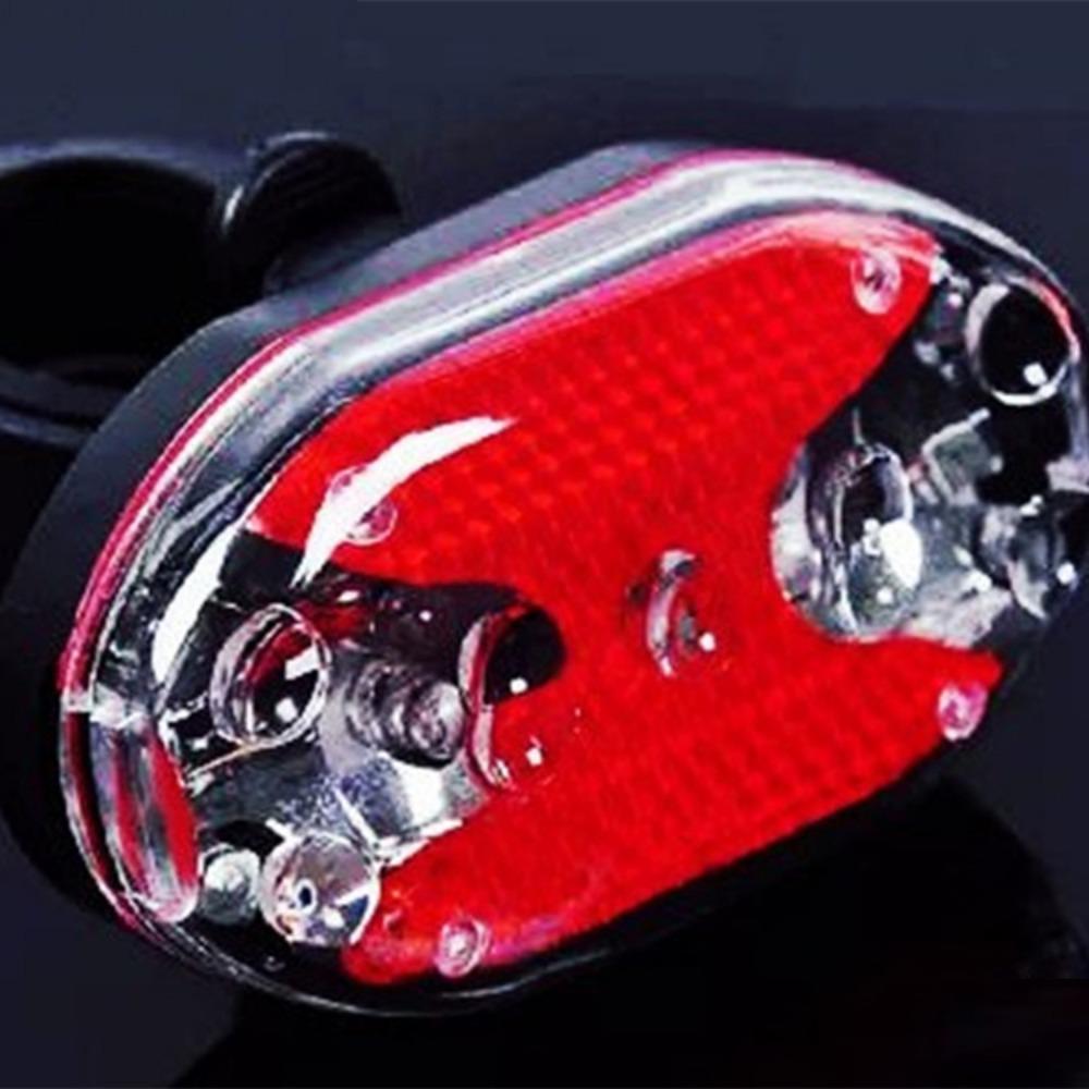 2 Colors Electric Bike Bicycle Taillights  For Bicycle Battery Power Cycling Accessory