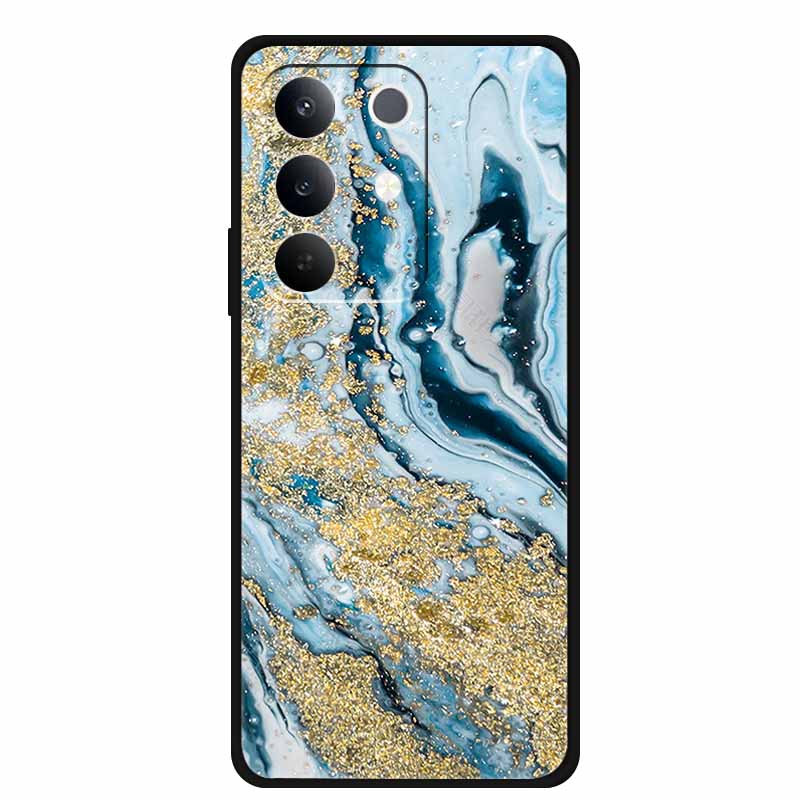 Case For Realme 15x 5G Global Version Marble Capa Soft Silicone Back Cover For Realme 15 X Cases Mica Painted TPU Phone Bumper