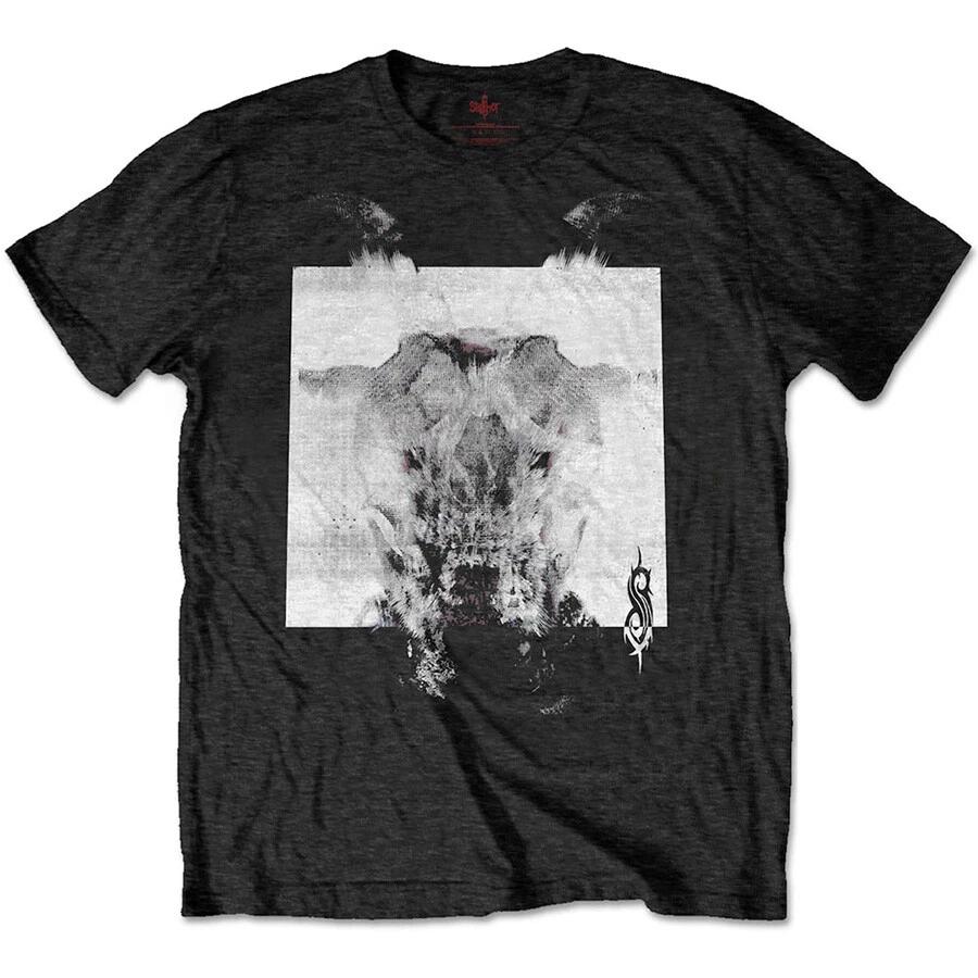 Slipknot - Devil Single-Black & White- Black t-shirt XXXL