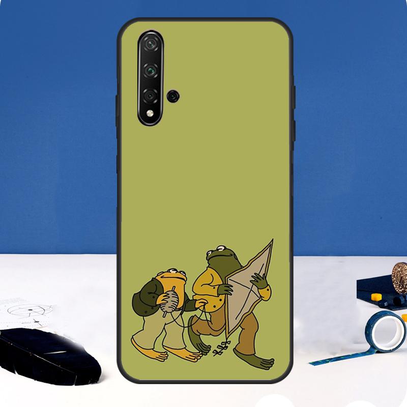 

Милый Кавайный Чехол-Лягушка Для Huawei Nova 12i 7i 8i 11i 12s 11 9 10 SE Y60 Y61 Y70 Y72 Y73 Y90 Y91 P30 P40 Lite Huawei Nova 11